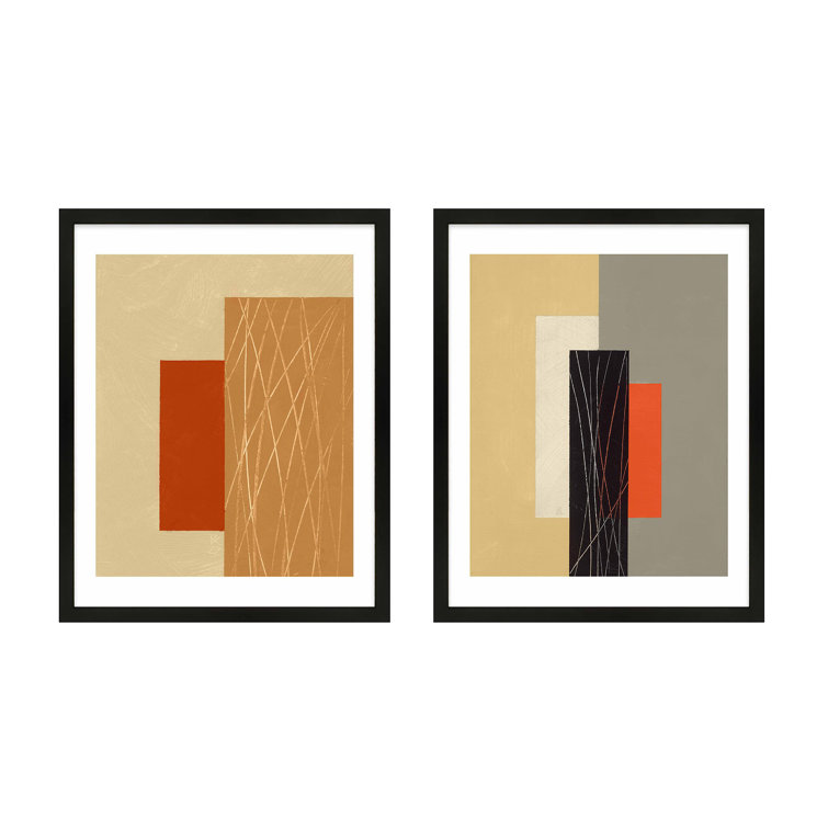 Lipman Art Rhythm by 2 Piece Picture Frame Graphic Art Set Wayfair